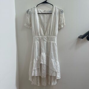 DISSH White Layered Mini Dress